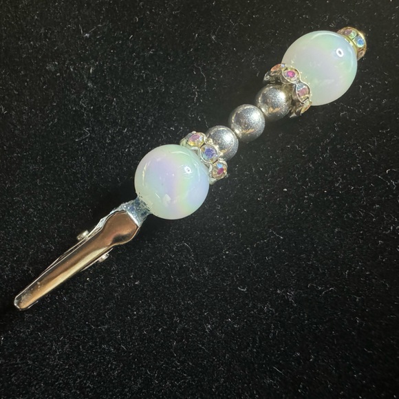 Random ATM Grabber, October is Breast Cancer Awareness Month Silver Handcrafted - Picture 5 of 15